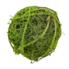 Table Decor^Liberty Floral 6.5" Ba Moss Ball