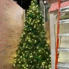 St. Patrick's Day^Farrisilk 10' Emerald Candy Apple Ball Garland
