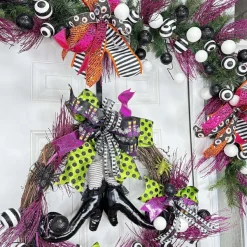 Celebrate Birthday^A&B Floral 5' Glitte Pine Garland In Assorted Colors