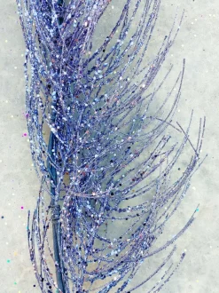 Garlands^A&B Floral 5' Glitte Pine Garland In Assorted Colors