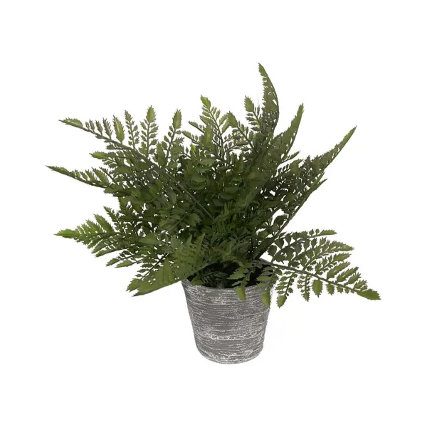Floral Decor^RAZ 17" Potted Fern