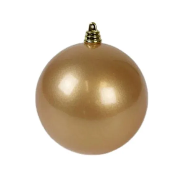 Ball Ornaments^Farrisilk 4" Rose Gold Candy Apple Ornament