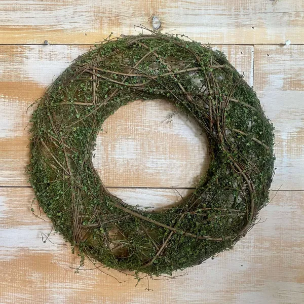 Door Decor^A&B Floral 18.5" Sweet Annie Wreath