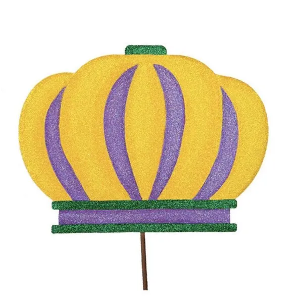 Wall Decor^The Round Top Collection All Glitter Mardi Gras Icons