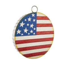 Wall Decor^The Round Top Collection American Flag Charm