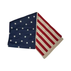 Kitchen & Dining^Regency Americana Star And Stripes Flag Table Decor Runner