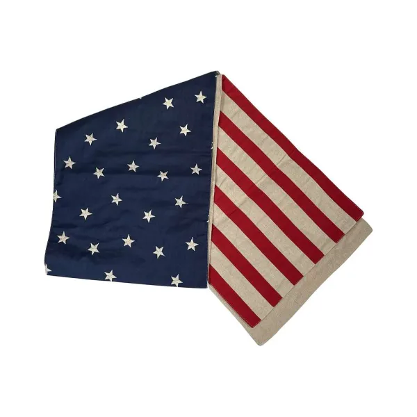 Kitchen & Dining^Regency Americana Star And Stripes Flag Table Decor Runner