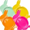 Kitchen & Dining^Sophistiplate Appetizer Die Cut Bunny Plate, Hoppy Easter