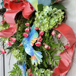 Door Decor^* Artful Hummingbird Teardrop