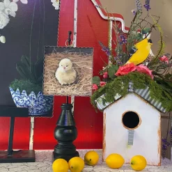 Table Decor^The Round Top Collection Baby Chick Mini Gallery Art