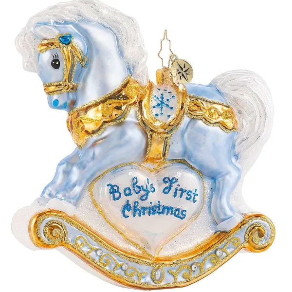 Celebrate Baby^Christopher Radko Baby's First Christmas Foal