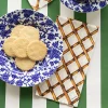 Kitchen & Dining^Hester & Cook Bamboo Lattice Guest Napkin Set
