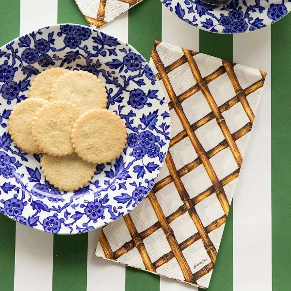 Kitchen & Dining^Hester & Cook Bamboo Lattice Guest Napkin Set