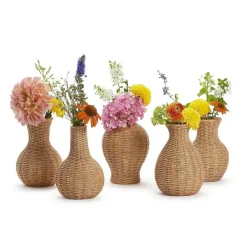 Spring^Two's Company Basket Weave Pattern Vase
