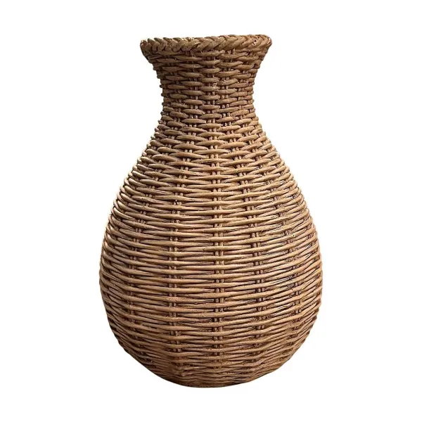 Kitchen & Dining^Two's Company Basket Weave Pattern Vase