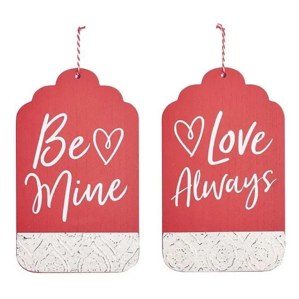Focal Points^Burton & Burton Be Mine/Love Always Hanging Decor