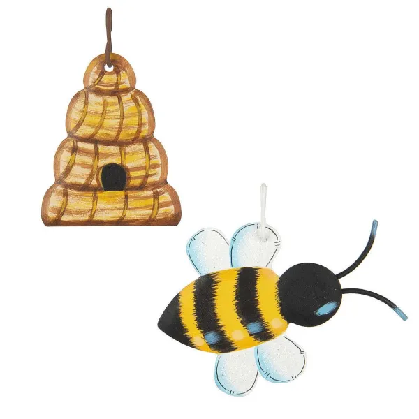 Table Decor^The Round Top Collection Bee & Hive Charms