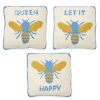 Spring^Two's Company Bee Spring Pillow
