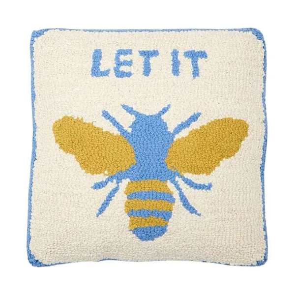 Spring^Two's Company Bee Spring Pillow