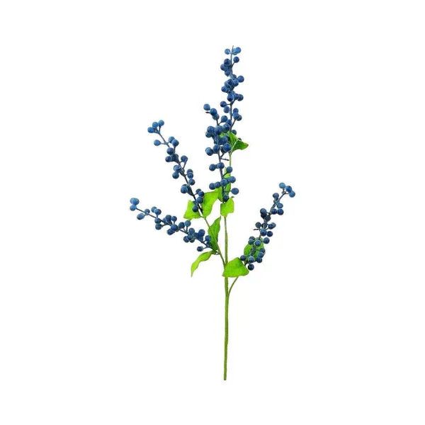 Floral Decor^LIBERTY FLORAL Berry Leaves Spray