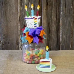 Table Decor^The Round Top Collection Birthday Cake Finial