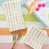 Celebrate Birthday^Hester & Cook Birthday Candle Cocktail Napkin Set