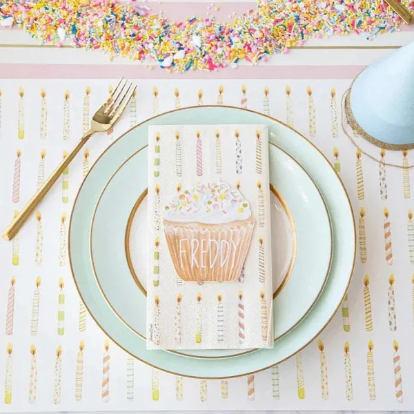 Kitchen & Dining^Hester & Cook Birthday Candles Placemat Sheets