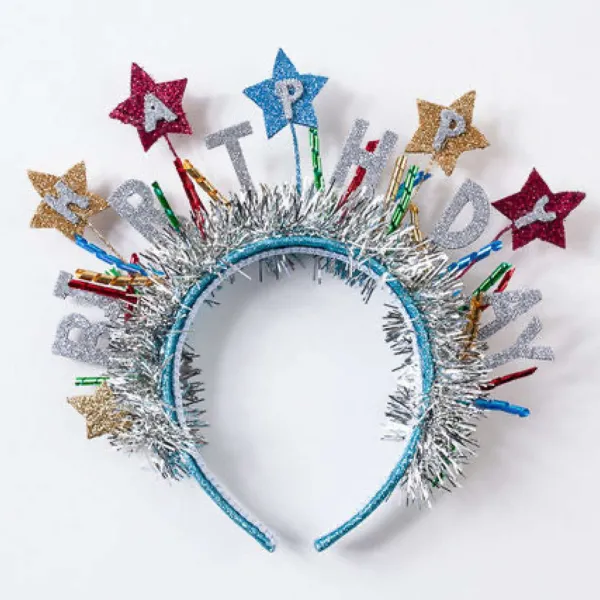 Celebrate Birthday^180 Degrees Birthday Headband