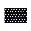 Rugs & Mats^Evergreen Black & White Dots Peeper Layering Mat