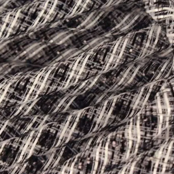 Ribbon^Craig Bachman Black And White Deco Tubing