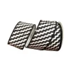Spring^Farrisilk Black And White Illusion Ribbon, 2.5" X 10Yd