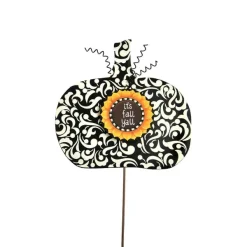 Focal Points^The Round Top Collection Black Fall Charm Pumpkin