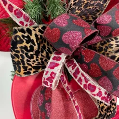 Ribbon^D. Stevens Black Leopard Jacquard Ribbon, 4
