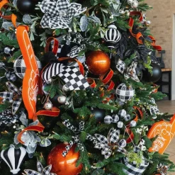 Ball Ornaments^Farrisilk Black Matte Ball Ornament, 4"