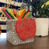 Decorative Containers^Happy Everything Black Mini Dot Small Nesting Cube By !