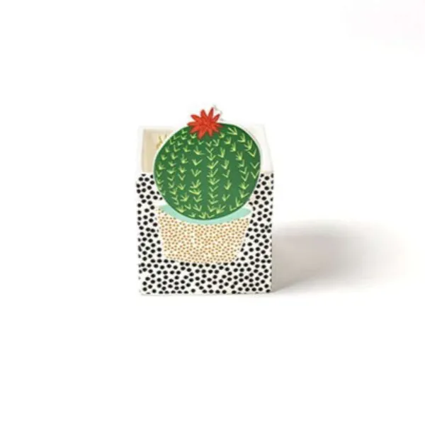 Decorative Containers^Happy Everything Black Mini Dot Small Nesting Cube By !