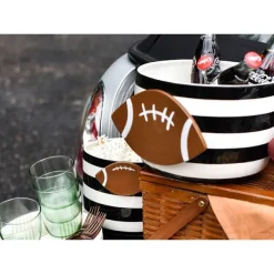 Kitchen & Dining^Happy Everything Black Stripe Mini Bowl By !