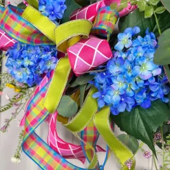 Creations^* Blooming Blue Hydrangea Wreath