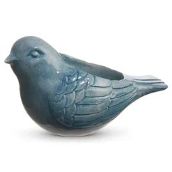 Table Decor^RAZ Blue Bird Planter