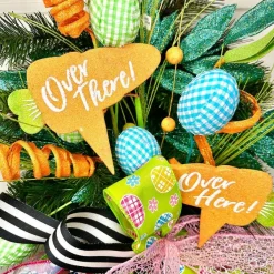 Floral^Liberty Floral Blue Gingham Egg Pick