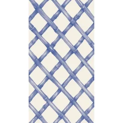 Kitchen & Dining^Hester & Cook Blue Lattice Guest Napkin Set