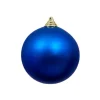 Ball Ornaments^Farrisilk Blue Matte Ball Ornament, 6"