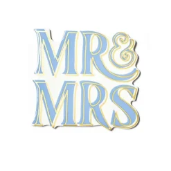 Wedding Showers^Happy Everything Blue Mr. And Mrs. Big Attachment By !