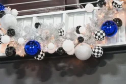 Ball Ornaments^Farrisilk Blue Shiny Ball Ornament, 6