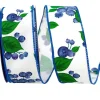Spring Ribbon^Reliant Ribbon Blueberry Twill Ribbon, 1.5" X 10Yd