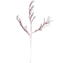 Floral^Regency Blush Glitter Sequin Pampas Grass, 34"