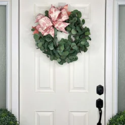 Spring^* Blushing Eucalyptus Wreath