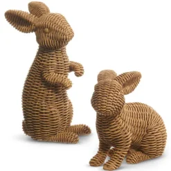 Focal Points^RAZ Brown Basketweave Rabbits