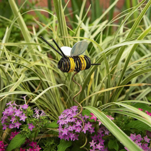 Pot Stakes^The Round Top Collection Bumble Bee Floral Pick