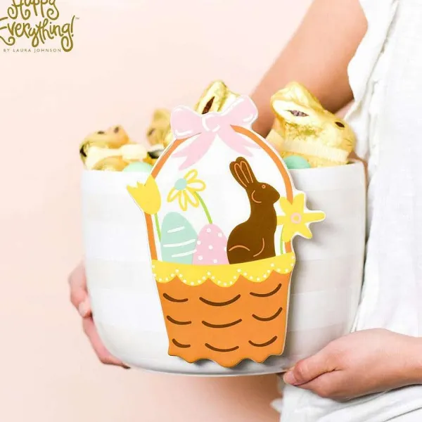 Spring Happy Everything^Happy Everything Bunny Basket Big Attachment By !